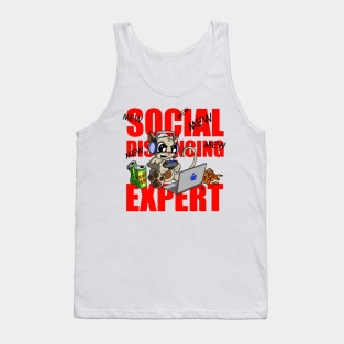 Gamer Cat Tank Top